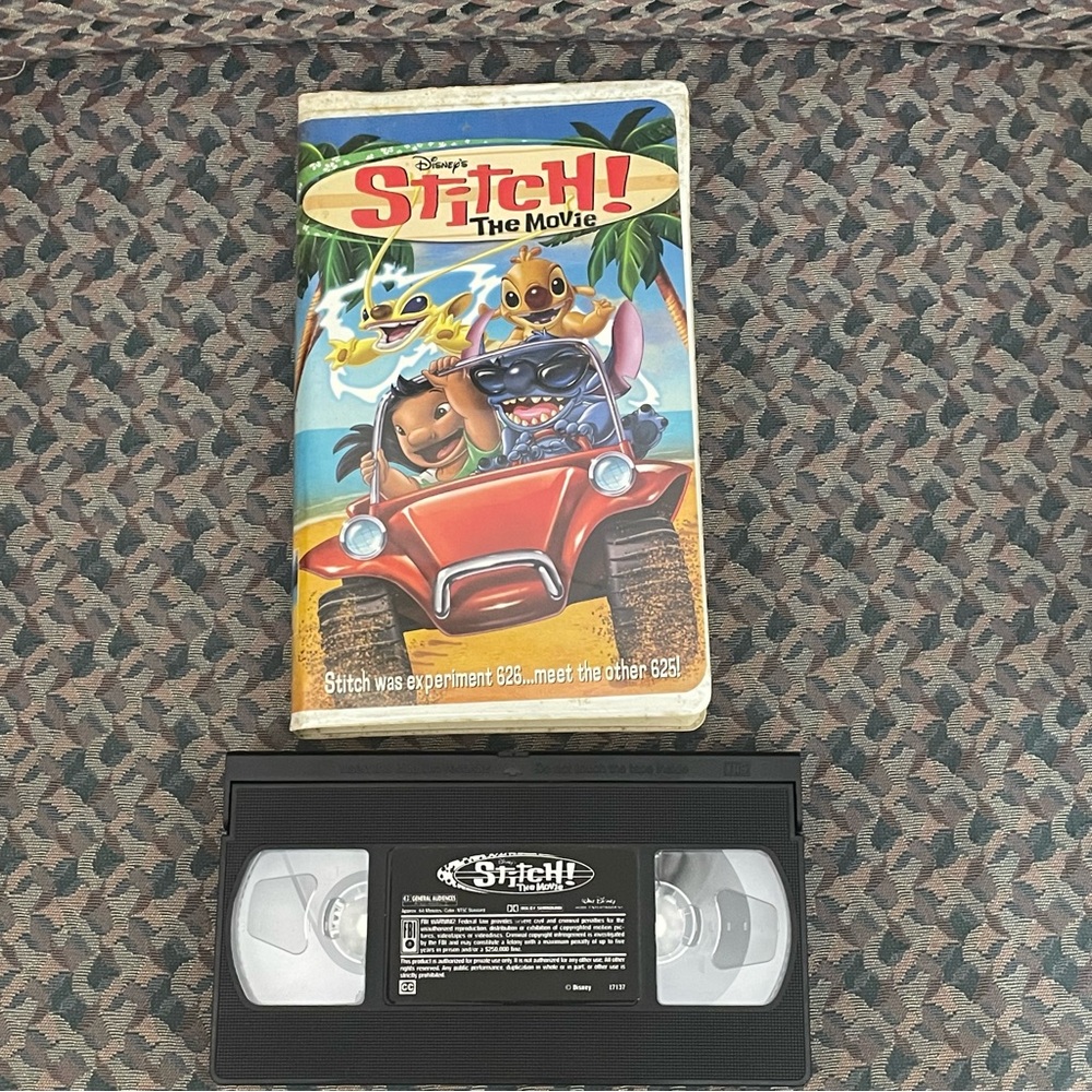 Stitch! The Movie (VHS, 2006)